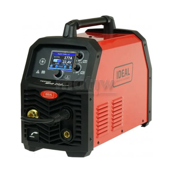 SPAWARKA MIGOMAT IDEAL TECNO MIG 200 PULSE LCD SYNERGIA TIG MMA