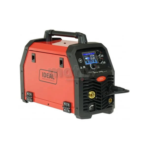 SPAWARKA MIGOMAT IDEAL TECNO MIG 200 PULSE LCD SYNERGIA TIG MMA