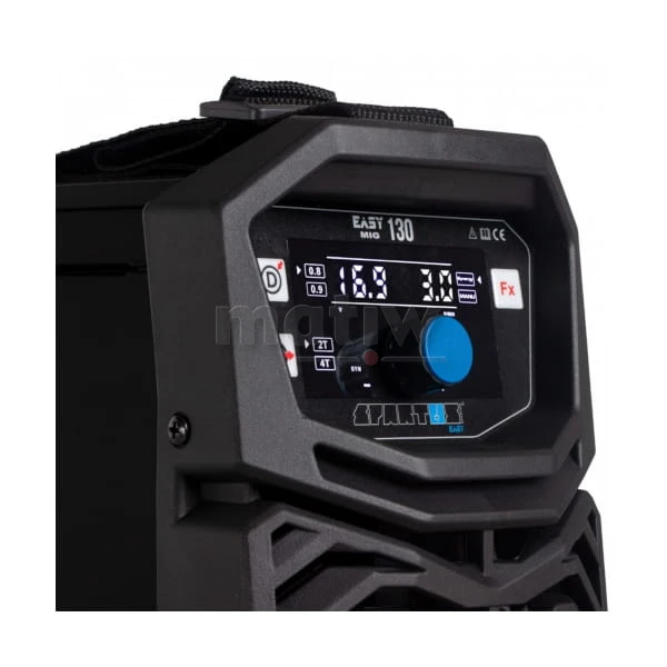 SPAWARKA SPARTUS MIG EASYMIG 130 PAKIET DO SPAWANIA BEZ GAZU SYNERGIA