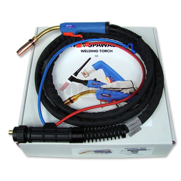 uchwyt spawalniczy mig/mag tw-501 5 m, materiały spawalnicze, matiw tychy

