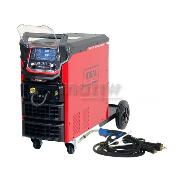 SPAWARKA MIGOMAT IDEAL TECNO MIG 286 PULSE SYNERGIC LCD SYNERGIA MMA