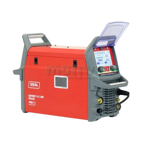 SPAWARKA MIGOMAT IDEAL EXPERT MIG 301 PULSE Pro7 LCD SYNERGIA TIG MMA FLUX