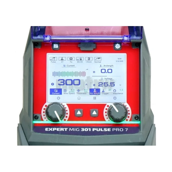 SPAWARKA MIGOMAT IDEAL EXPERT MIG 301 PULSE Pro7 LCD SYNERGIA TIG MMA FLUX