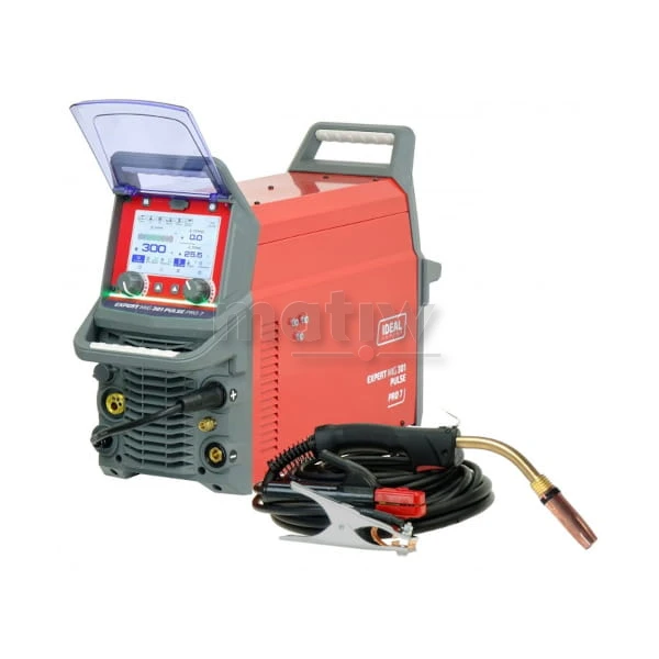 SPAWARKA MIGOMAT IDEAL EXPERT MIG 301 PULSE Pro7 LCD SYNERGIA TIG MMA FLUX