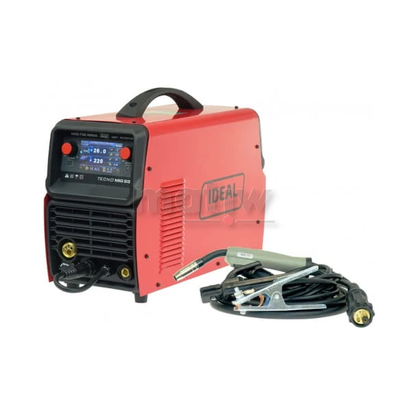 SPAWARKA MIGOMAT IDEAL TECNO MIG 222 LCD SYNERGIC VRD ALUMINIUM SYNERGIA