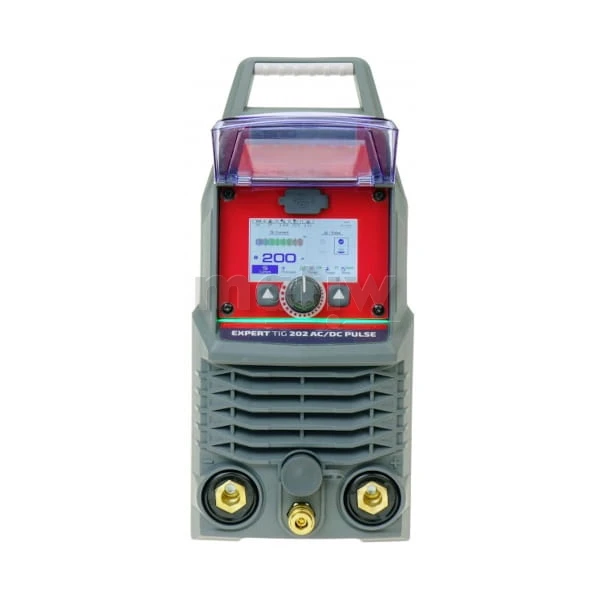 SPAWARKA TIG IDEAL EXPERT 202 AC/DC PULSE PRO 3.5 LCD ALU MMA T-26 4m