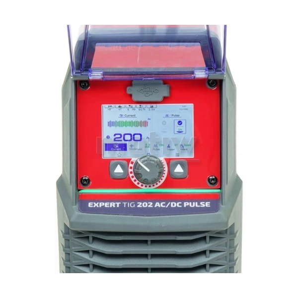 SPAWARKA TIG IDEAL EXPERT 202 AC/DC PULSE PRO 3.5 LCD ALU MMA T-26 4m