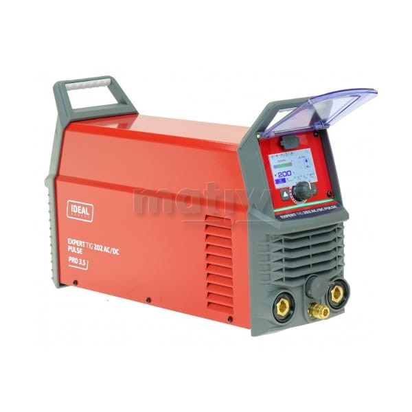 SPAWARKA TIG IDEAL EXPERT 202 AC/DC PULSE PRO 3.5 LCD ALU MMA T-26 4m