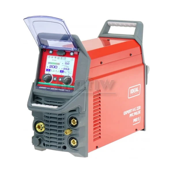 SPAWARKA MIGOMAT IDEAL EXPERT MIG 220 PFC PULSE Pro5 LED SYNERGIA TIG MMA