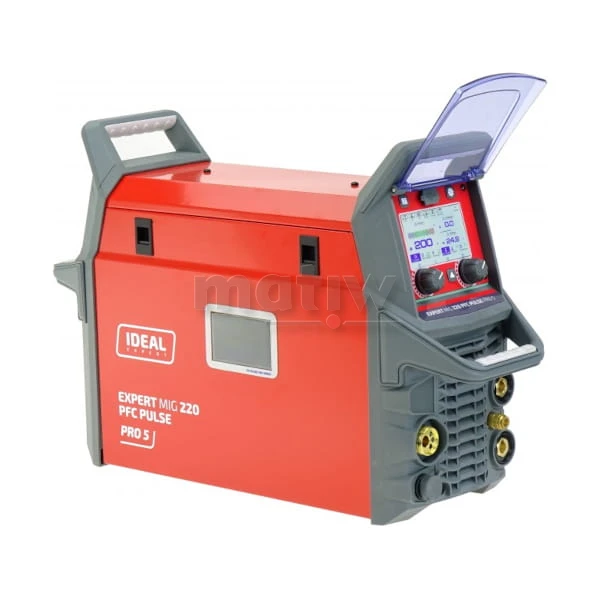 SPAWARKA MIGOMAT IDEAL EXPERT MIG 220 PFC PULSE Pro5 LED SYNERGIA TIG MMA