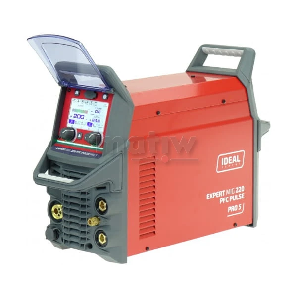 SPAWARKA MIGOMAT IDEAL EXPERT MIG 220 PFC PULSE Pro5 LED SYNERGIA TIG MMA