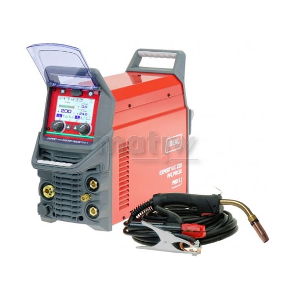 SPAWARKA MIGOMAT IDEAL EXPERT MIG 220 PFC PULSE Pro5 LED SYNERGIA TIG MMA