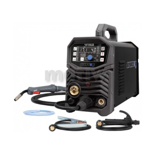 SPAWARKA MIGOMAT SPARTUS EASYMIG 210 LED SYNERGIA MIG TIG MMA