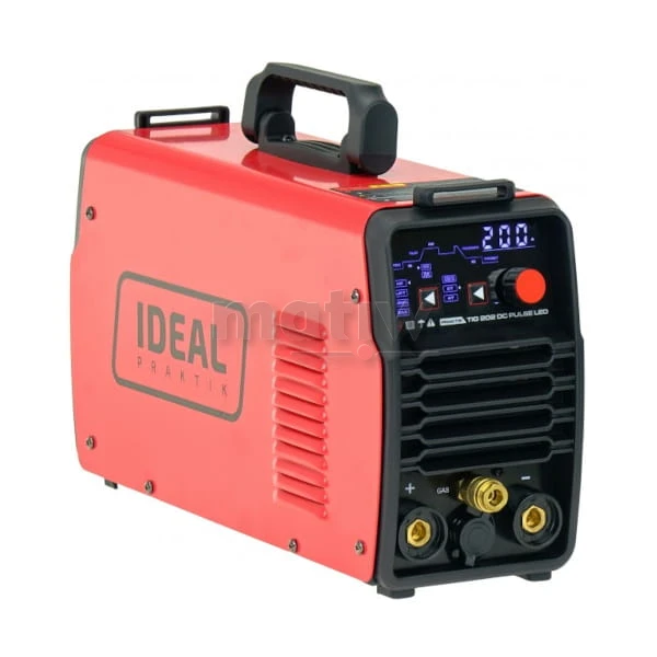 SPAWARKA TIG IDEAL PRAKTIK TIG 202 DC PULSE DIGITAL LED MMA T-17 4m