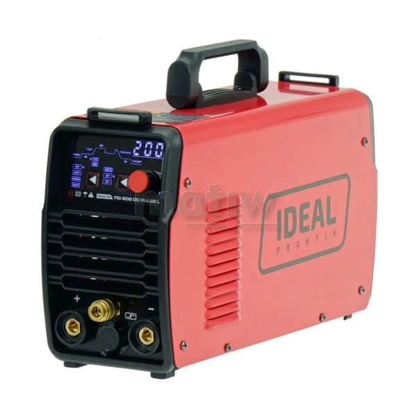 SPAWARKA TIG IDEAL PRAKTIK TIG 202 DC PULSE DIGITAL LED MMA T-17 4m