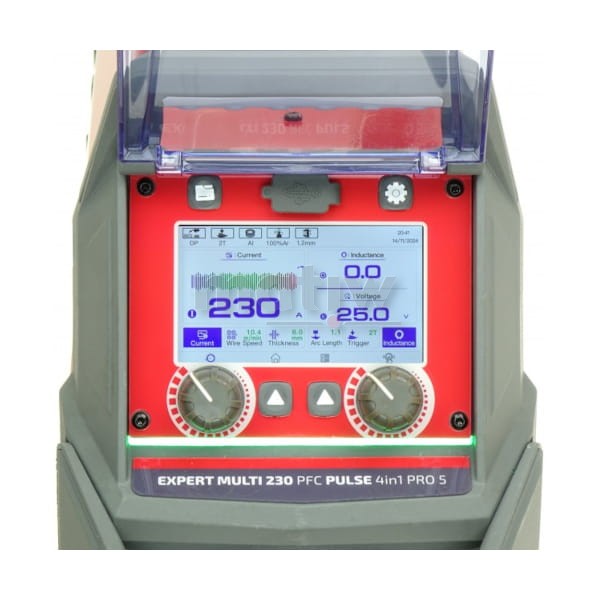 SPAWARKA MIGOMAT IDEAL MULTI EXPERT 230 PFC PULSE 4in1 Pro5 MIG TIG MMA FLUX