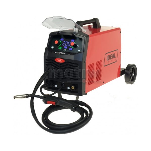 SPAWARKA MIGOMAT IDEAL PRAKTIK MIG 200 SYNERGIC LED SYNERGIA TIG MMA FLUX
