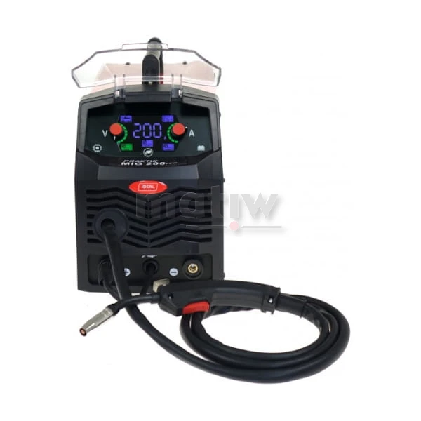 SPAWARKA MIGOMAT IDEAL PRAKTIK MIG 200 SYNERGIC LED SYNERGIA TIG MMA FLUX