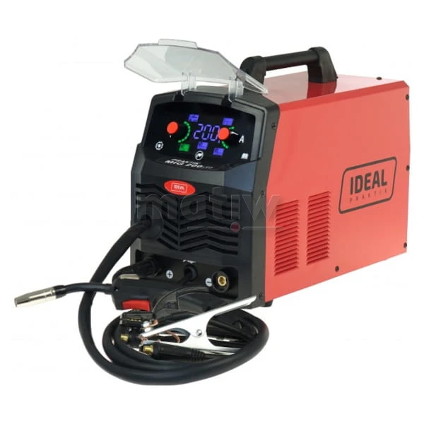 SPAWARKA MIGOMAT IDEAL PRAKTIK MIG 200 SYNERGIC LED SYNERGIA TIG MMA FLUX