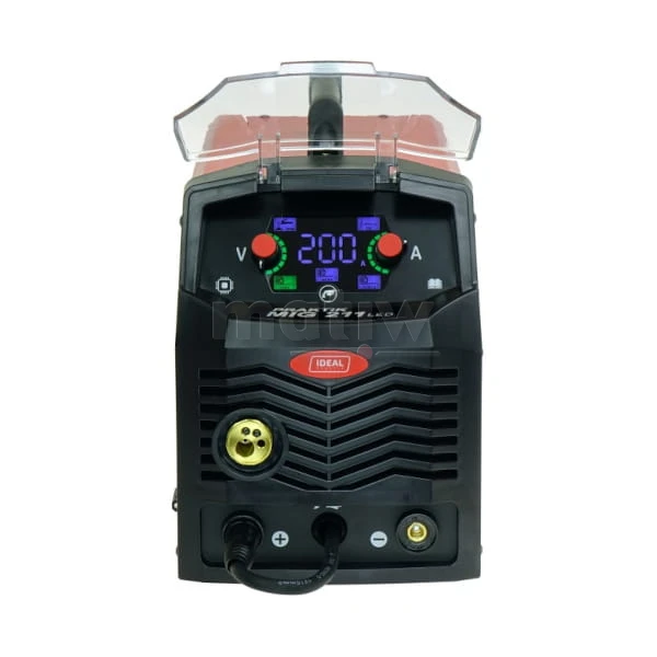 SPAWARKA MIGOMAT IDEAL PRAKTIK MIG 211 SYNERGIC LED SYNERGIA TIG MMA FLUX