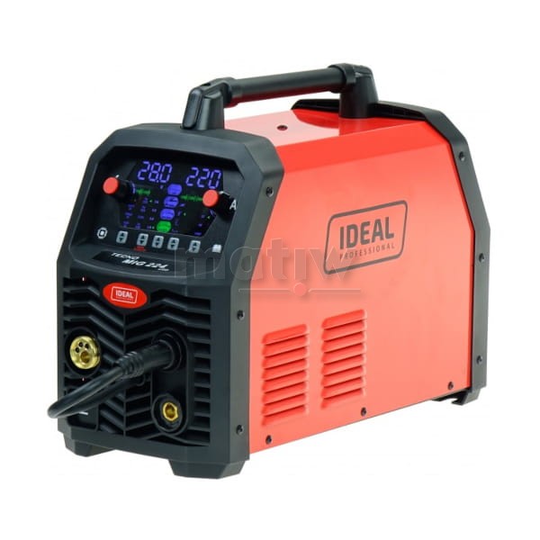 SPAWARKA MIGOMAT IDEAL MIG TECNO 224 SYNERGIC LED 4x4 SYNERGIA TIG MMA FLUX