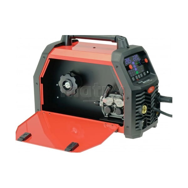 SPAWARKA MIGOMAT IDEAL MIG TECNO 224 SYNERGIC LED 4x4 SYNERGIA TIG MMA FLUX