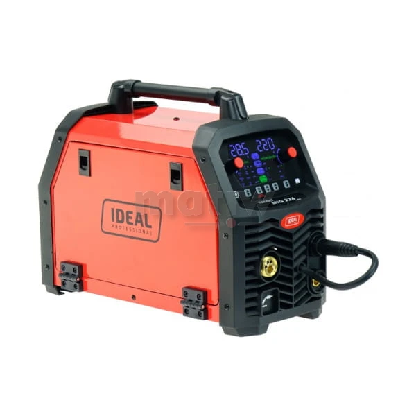 SPAWARKA MIGOMAT IDEAL MIG TECNO 224 SYNERGIC LED 4x4 SYNERGIA TIG MMA FLUX