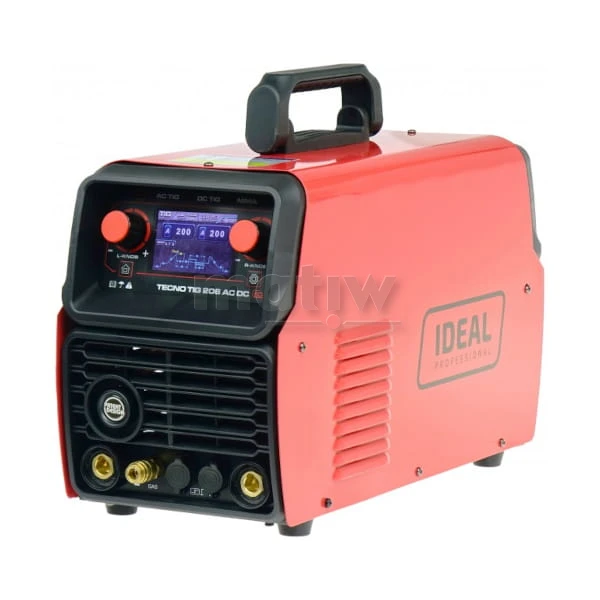 SPAWARKA TIG IDEAL TECNO TIG 206 AC/DC LED PULS ALU MMA T-26 4m