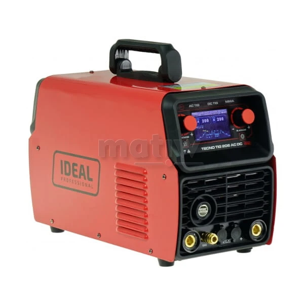 SPAWARKA TIG IDEAL TECNO TIG 206 AC/DC LED PULS ALU MMA T-26 4m