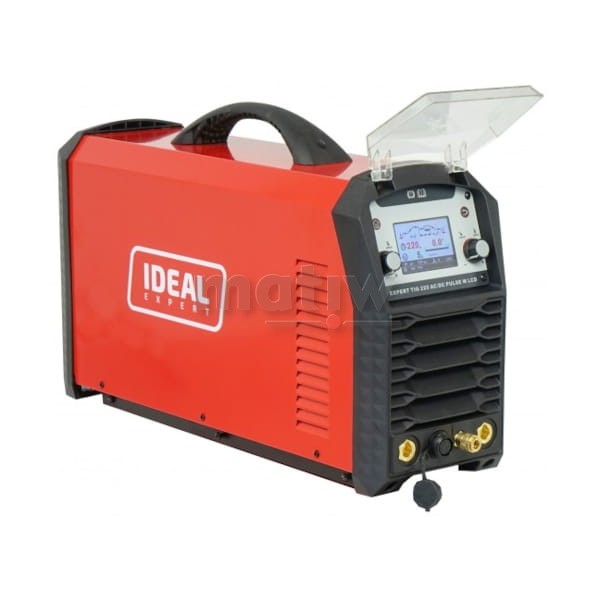 SPAWARKA TIG IDEAL EXPERT 220 AC/DC PULSE W LCD ALU CHŁODNICA WÓZEK T-18 4m