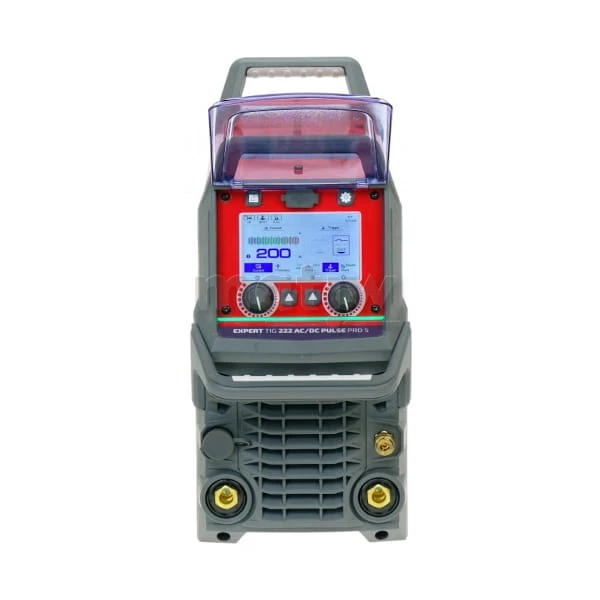 SPAWARKA TIG IDEAL EXPERT 222 AC/DC PFC PULSE Pro5 LCD ALU MMA T-26 4m