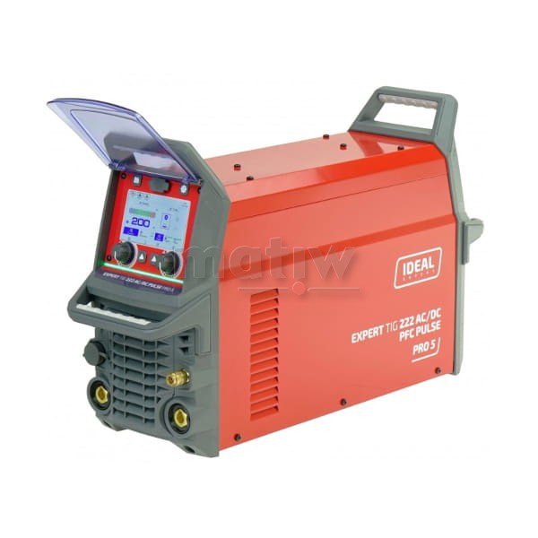 SPAWARKA TIG IDEAL EXPERT 222 AC/DC PFC PULSE Pro5 LCD ALU MMA T-26 4m