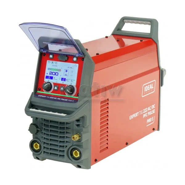 SPAWARKA TIG IDEAL EXPERT 222 AC/DC PFC PULSE Pro5 LCD ALU MMA T-26 4m