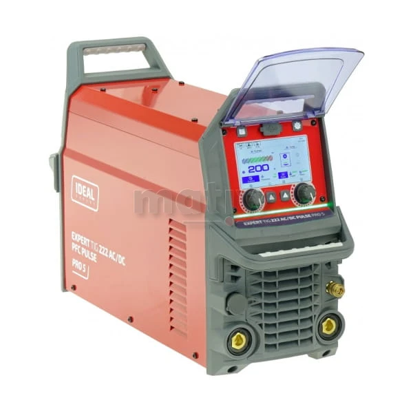 SPAWARKA TIG IDEAL EXPERT 222 AC/DC PFC PULSE Pro5 LCD ALU MMA T-26 4m