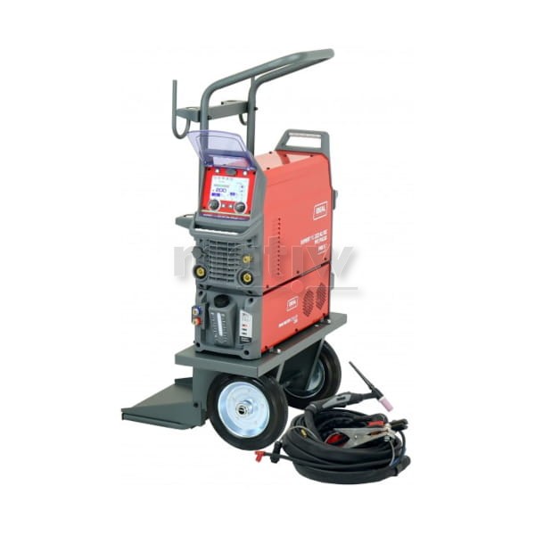 SPAWARKA TIG IDEAL EXPERT 222 AC/DC PFC PULSE Pro5 LCD W WÓZEK CHŁODNICA T-18 4m