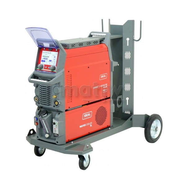 SPAWARKA TIG IDEAL EXPERT 422 AC/DC PULSE Pro7 LCD WÓZEK CHŁODNICA T-18 8m