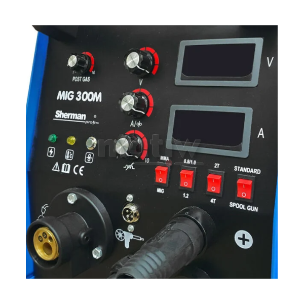 SPAWARKA MIGOMAT SHERMAN MIG 300M/4R MMA 400V 300A LUTOSPAWANIE