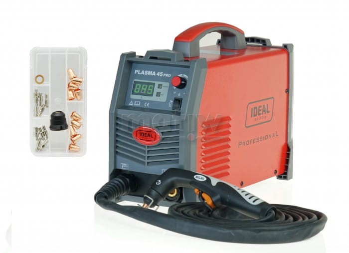 PRZECINARKA PLAZMOWA IDEAL PLASMA 45 PRO 230V CIĘCIE 12mm + ZESTAW STARTOWY