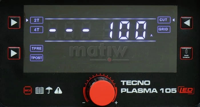 PRZECINARKA PLAZMOWA IDEAL TECNO PLASMA 105 LED PLAZMA 400V CIĘCIE 50mm