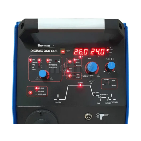 SPAWARKA MIGOMAT SHERMAN MIG DIGIMIG 360GDS SYNERGIA LUTOSPAWANIE TIG MMA