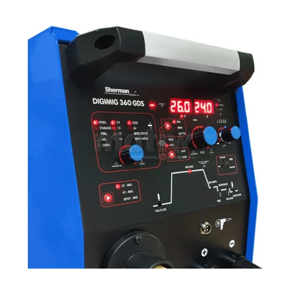 SPAWARKA MIGOMAT SHERMAN MIG DIGIMIG 360GDS SYNERGIA LUTOSPAWANIE TIG MMA
