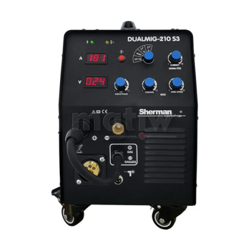 SPAWARKA MIGOMAT SHERMAN MIG DUALMIG 210 S3 TIG MMA
