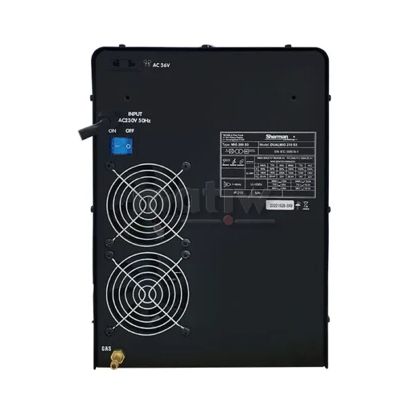 SPAWARKA MIGOMAT SHERMAN MIG DUALMIG 210 S3 TIG MMA