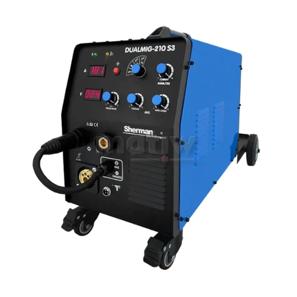 SPAWARKA MIGOMAT SHERMAN MIG DUALMIG 210 S3 TIG MMA