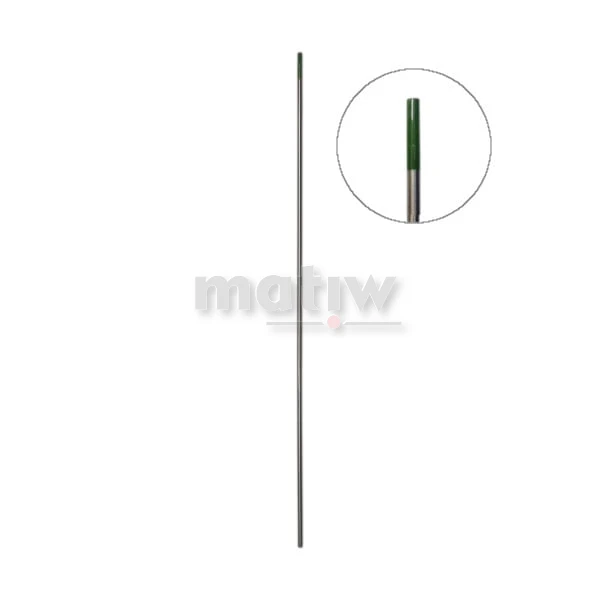 ELEKTRODA WOLFRAMOWA TIG ZIELONA SPARTUS 2,4 mm 10szt