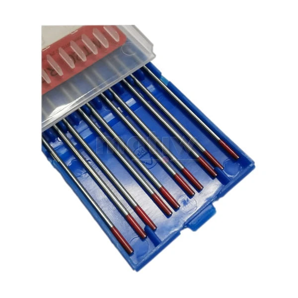 ELEKTRODA WOLFRAMOWA TIG CZERWONA SPARTUS 1,6 mm 10szt