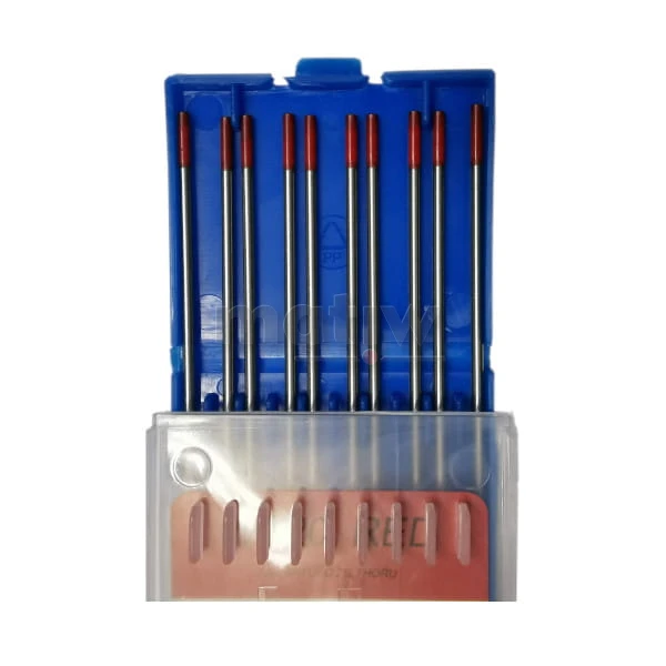 ELEKTRODA WOLFRAMOWA TIG CZERWONA SPARTUS 1,6 mm 10szt