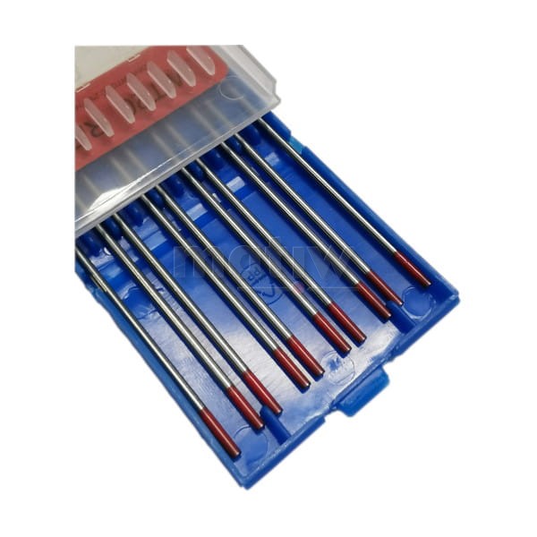 ELEKTRODA WOLFRAMOWA TIG CZERWONA SPARTUS 2,0 mm 10szt