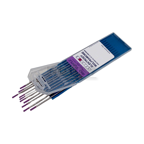 ELEKTRODA WOLFRAMOWA TIG PURPUROWA SPARTUS 2,4 mm 10szt