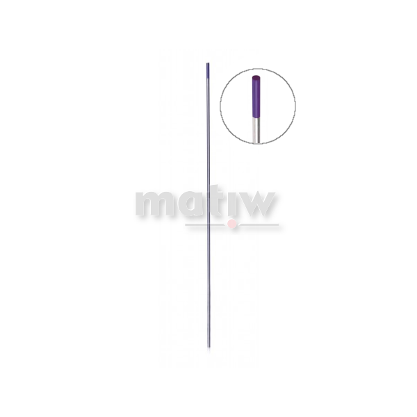 ELEKTRODA WOLFRAMOWA TIG PURPUROWA SPARTUS 2,4 mm 10szt